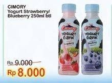 Promo Harga CIMORY Yogurt Drink Blueberry, Strawberry 250 ml - Indomaret