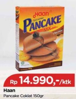 Promo Harga Haan Pancake Mix Chocolate 150 gr - TIP TOP