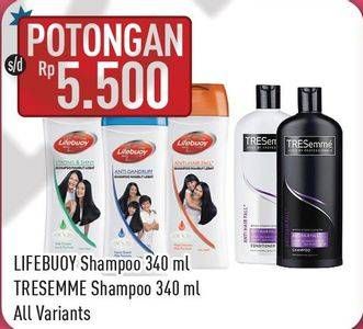Promo Harga LIFEBUOY/TRESEMME Shampoo  - Hypermart