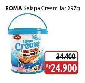 Promo Harga Roma Kelapa Cream Fun Pack 297 gr - Alfamidi