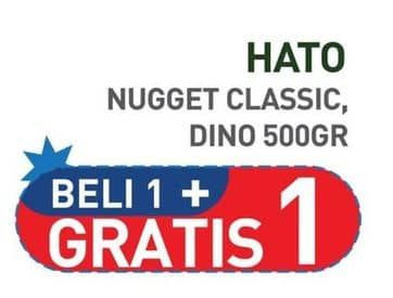 Promo Harga Hato Nugget Classic, Dino 500 gr - Hypermart
