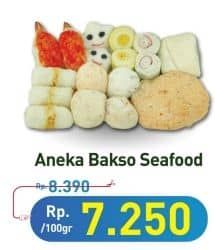 Promo Harga Aneka Bakso Seafood per 100 gr - Hypermart