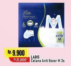 Promo Harga Makuku Ladis Celana Anti Bocor M3 3 pcs - Alfamart