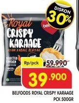Promo Harga BELFOODS Royal Nugget Crispy Karaage 500 gr - Superindo