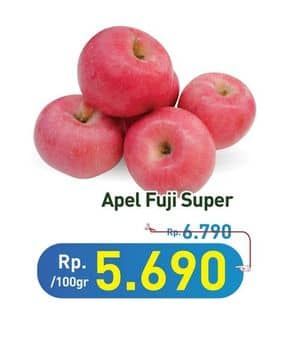 Promo Harga Apel Fuji Super per 100 gr - Hypermart