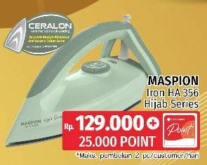 Promo Harga MASPION HA 365 | Iron Hijab Series  - LotteMart