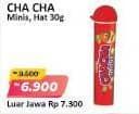 Promo Harga Delfi Cha Cha Minis Police Hat, Reguler 40 gr - Alfamart