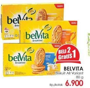 Promo Harga BELVITA Biskuit Breakfast All Variants 80 gr - Lotte Grosir