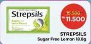 Promo Harga STREPSILS Candy Sugar Free Lemon 20 gr - Alfamidi