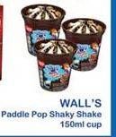 Promo Harga WALLS Paddle Pop Shaky Shake per 2 pcs 150 ml - Indomaret