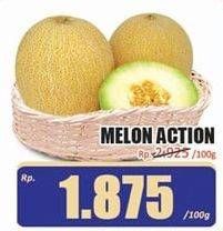 Promo Harga Melon Action per 100 gr - Hari Hari