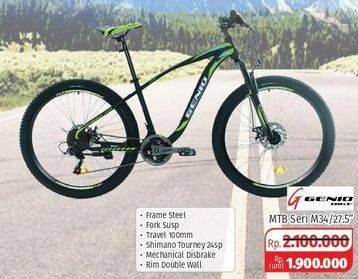 Promo Harga GENIO MTB Salzburg XC07 27,5"  - Lotte Grosir