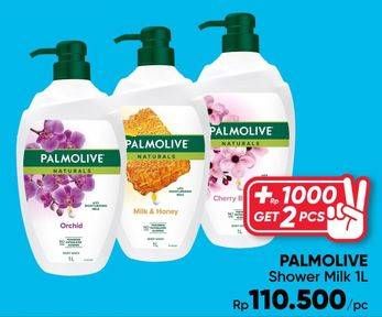 Promo Harga PALMOLIVE Naturals Shower Milk All Variants 1000 ml - Guardian