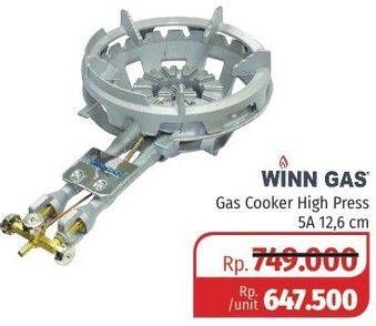 Promo Harga WINN GAS Gas Cooker High Press 5A  - Lotte Grosir