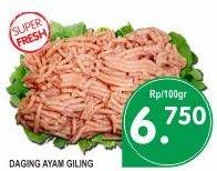 Promo Harga Daging Giling Ayam per 100 gr - Superindo