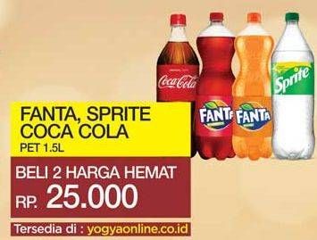 Fanta/Sprite/Cola Cola Minuman Soda