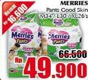 Promo Harga MERRIES Pants Good Skin M34, L30, XL26  - Giant