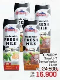 Promo Harga Cimory Susu UHT All Variants 1000 ml - LotteMart