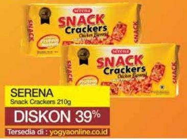 Promo Harga SERENA Snack Crackers 210 gr - Yogya