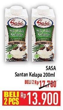 Promo Harga SASA Santan Cair 200 ml - Hypermart