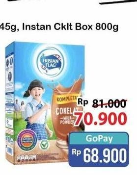 Promo Harga Frisian Flag Susu Bubuk Cokelat 800 gr - Alfamart