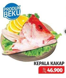 Promo Harga Kepala Ikan Kakap Merah  - Lotte Grosir