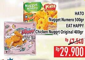 Promo Harga HATO Nugget/EAT HAPPY Chicken Nugget  - Hypermart