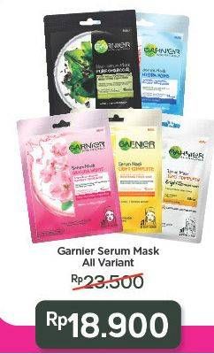 Promo Harga GARNIER Serum Mask All Variants  - Alfamart