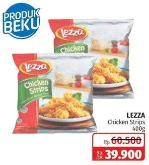 Promo Harga LEZZA Chicken Strips 400 gr - Lotte Grosir