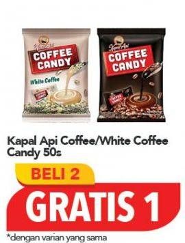 Promo Harga KAPAL API Candy Original, White Coffee 125 gr - Carrefour