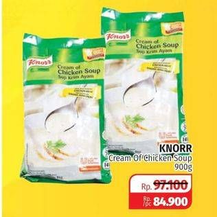 Promo Harga KNORR Cream of Chicken Soup 900 gr - Lotte Grosir