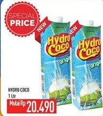 Promo Harga HYDRO COCO Minuman Kelapa Original 1000 ml - Hypermart