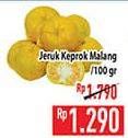 Promo Harga Jeruk Keprok Malang per 100 gr - Hypermart