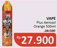 Promo Harga FUMAKILLA VAPE Aerosol Plus Orange 500 ml - Alfamidi
