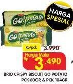 Promo Harga SIANTAR TOP GO Potato Biskuit Kentang  - Superindo