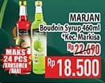 Promo Harga Marjan Syrup Boudoin Kecuali Markisa 460 ml - Hypermart