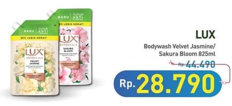 Promo Harga LUX Botanicals Body Wash Velvet Jasmine, Sakura Bloom 850 ml - Hypermart