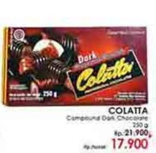 Promo Harga Colatta Compound Dark 250 gr - LotteMart