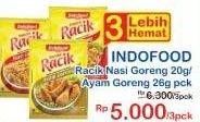 Promo Harga INDOFOOD Bumbu Racik Nasi Goreng, Ayam Goreng 20 gr - Indomaret