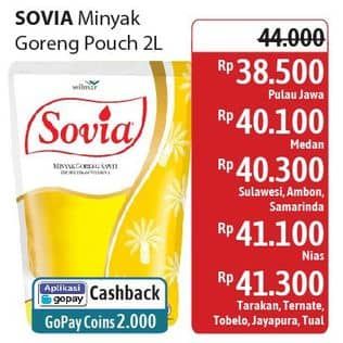 Promo Harga Sovia Minyak Goreng 2000 ml - Alfamidi