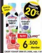 Promo Harga Cimory Yogurt Drink All Variants 250 ml - Superindo