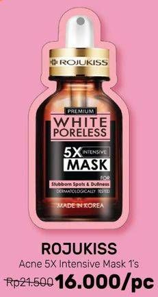 Promo Harga ROJUKISS Pore Expert 5X Serum Mask Acne 1 sheet - Guardian