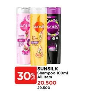 Promo Harga Sunsilk Shampoo All Variants 160 ml - Watsons