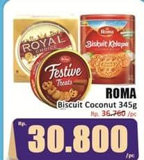 Promo Harga Roma Biskuit Kelapa 345 gr - Hari Hari