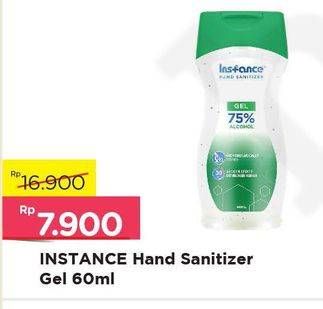 Promo Harga INSTANCE Hand Sanitizer Liquid Spray 60 ml - Alfamart