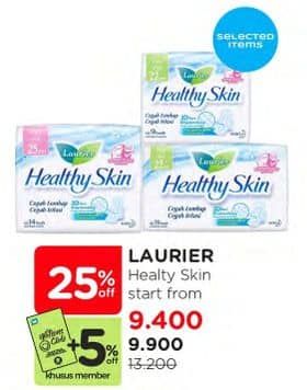 Promo Harga Laurier Healthy Skin  - Watsons