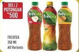 Promo Harga FRESTEA Minuman Teh All Variants per 2 botol 350 ml - Hypermart