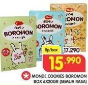 Promo Harga MONDE Boromon Original, Mix Fruit, Milk 120 gr - Superindo