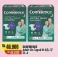 Promo Harga Confidence Adult Classic Night Ekstra Serap & Kering L7, M8, XL6 6 pcs - Alfamart