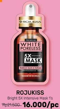 Promo Harga ROJUKISS Pore Expert 5X Serum Mask Bright 25 ml - Guardian